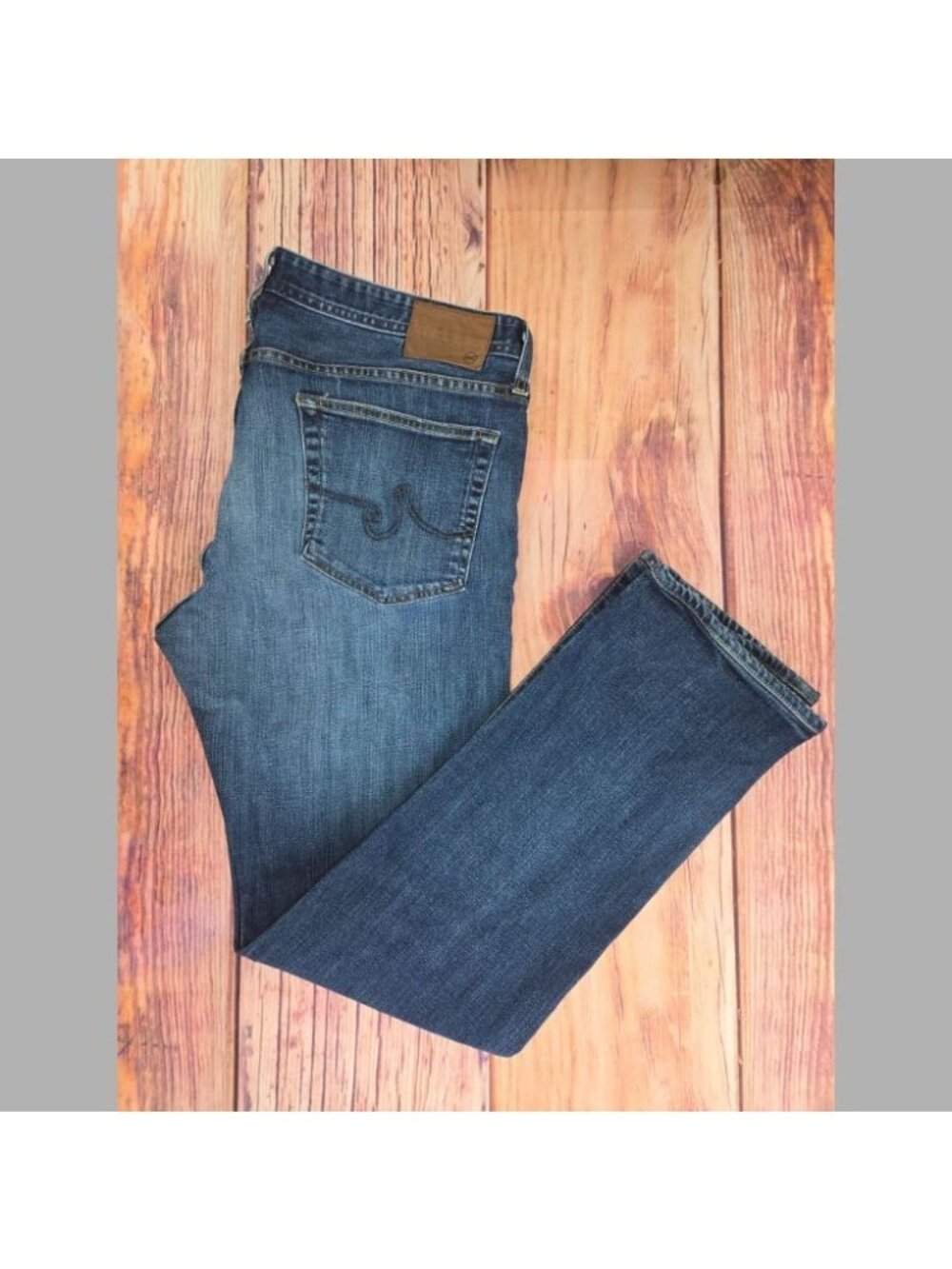 AG Adriano Goldschmied Matchbox Straight Jeans Size 38x32
